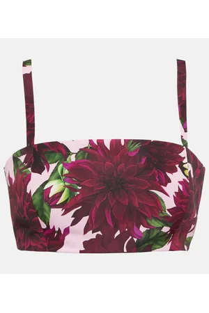 Oscar de la Renta Floral bralette