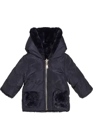 Tartine Et Chocolat Baby Puffy faux fur jacket