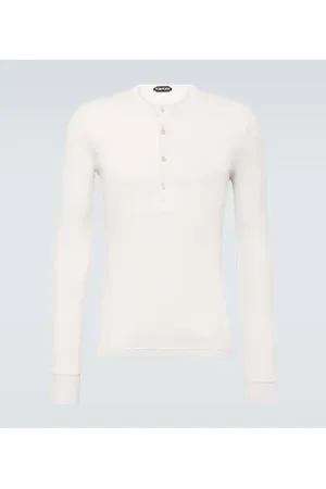 Tom Ford Jersey Henley shirt