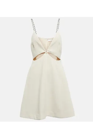 Simkhai Ellis embellished crÃªpe minidress