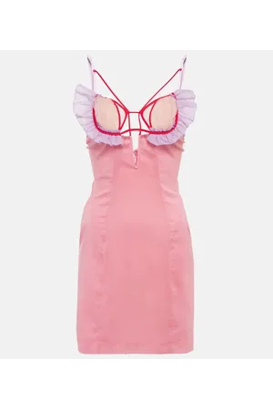 Nensi Dojaka Silk-blend minidress