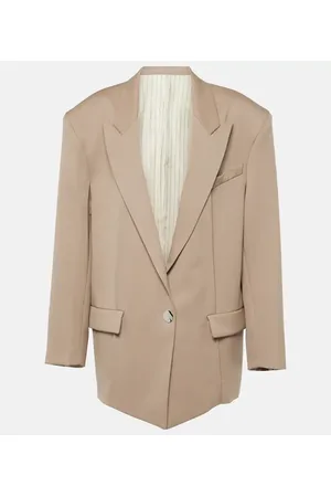 The Attico Oversized wool blazer