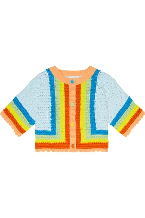 Stella McCartney Striped cotton cardigan