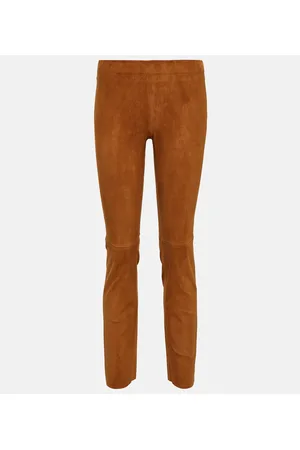 Stouls Jacky slim suede pants