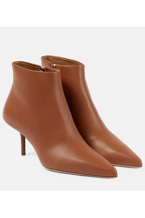 Max Mara Leather ankle boots