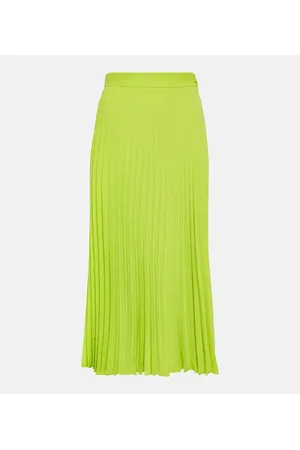 Maison Margiela Pleated midi skirt