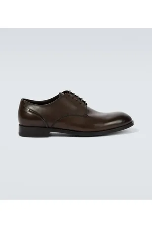 Ermenegildo Zegna Siena Flex leather Derby shoes