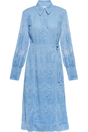 Ganni Lace shirt dress