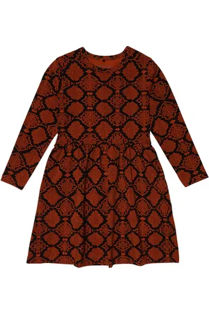Mini Rodini Snake-print dress