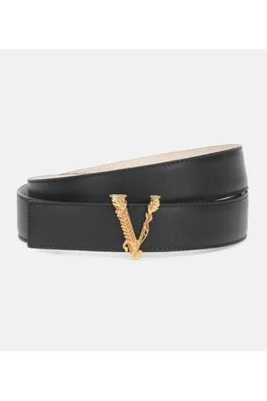 VERSACE Virtus leather belt