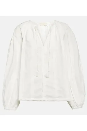 ULLA JOHNSON Juliette cotton blouse