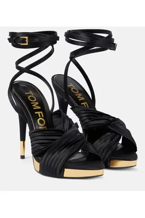 Tom Ford Satin platform sandals