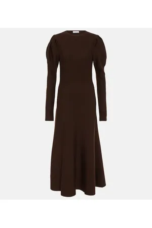 GABRIELA HEARST Hannah virgin wool midi dress