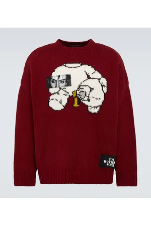 UNDERCOVER Intarsia wool sweater
