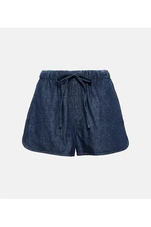 VALENTINO Chambray denim shorts