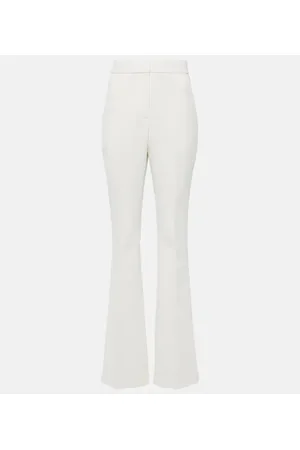 Rebecca Vallance Bridal Evelyn mid-rise crÃªpe bootcut pants