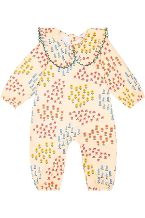 Tiny Cottons Baby Garden cotton playsuit