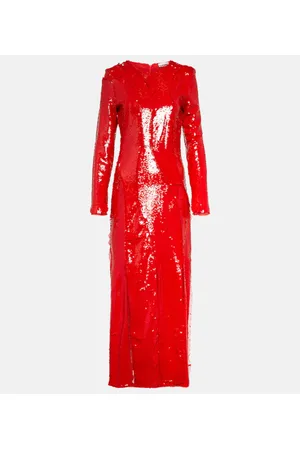 Ganni Sequined maxi dress