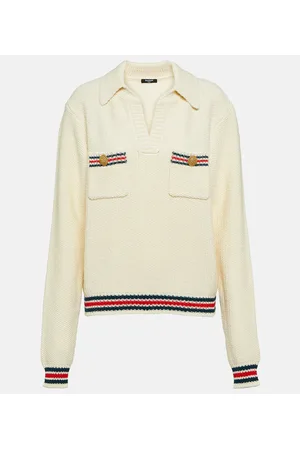 Balmain Embellished knit sweater