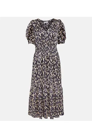 Velvet Lyuda printed midi dress