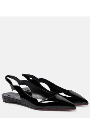 Christian Louboutin Hot Chickita Sling patent leather ballet flats