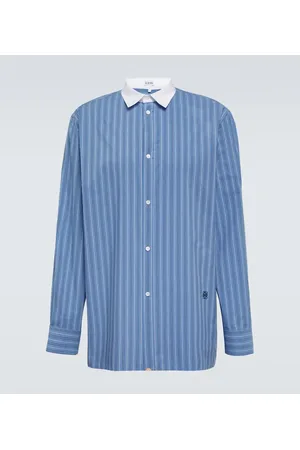 Loewe Striped cotton poplin shirt