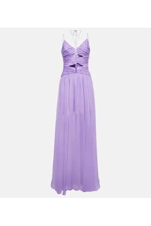 Rasario Cutout chiffon gown