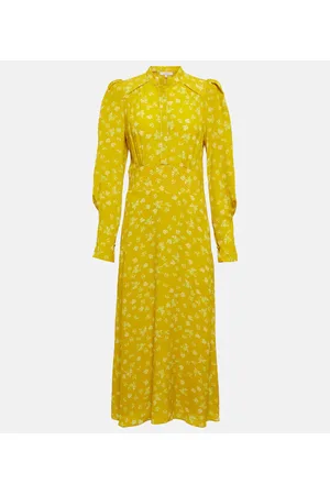 Dorothee Schumacher Eccentric Floral silk-blend midi dress