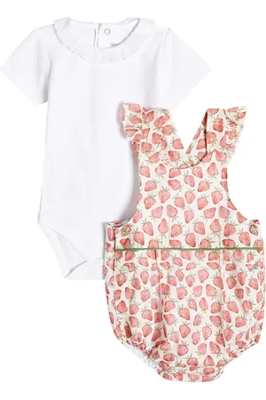 La Coqueta Baby Rontina playsuit and Pluma bodysuit set
