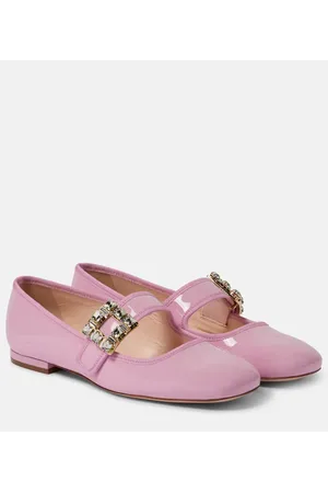 Roger Vivier TrÃ¨s Vivier patent leather ballet flats