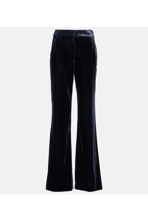 VERONICA BEARD Lebone wide-leg velvet pants