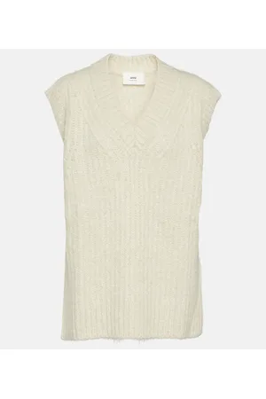 Ami Wool-blend vest