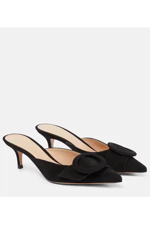 Gianvito Rossi Portofino 55 suede mules
