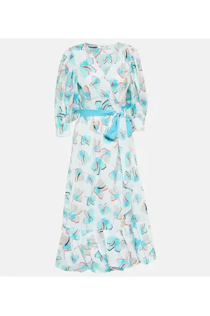 Diane von Furstenberg Roxanna wrap midi dress
