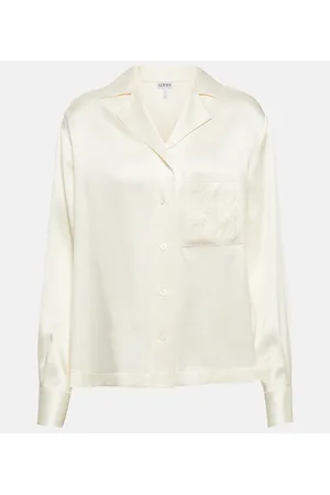 Loewe Anagram silk shirt