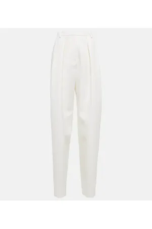 MAGDA BUTRYM Silk and wool tapered pants