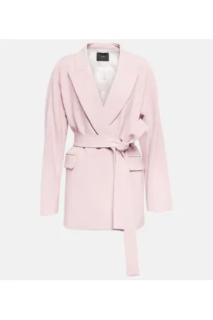 Joseph Wells belted wool-blend blazer