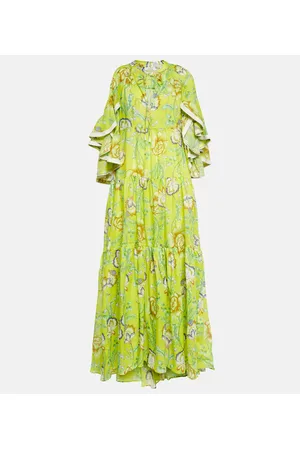 Dorothee Schumacher Floral ramie maxi dress