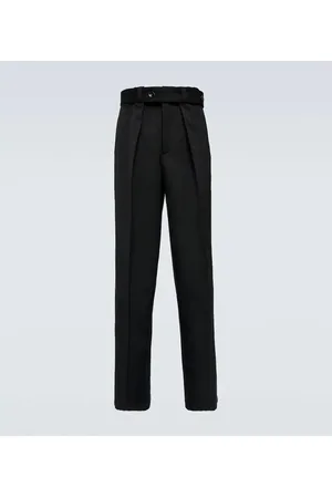 Jil Sander Mid-rise wide-leg wool pants