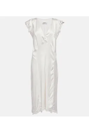 Isabel Marant Jordina silk-blend midi dress