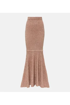 Altuzarra Kasou metallic knit maxi skirt