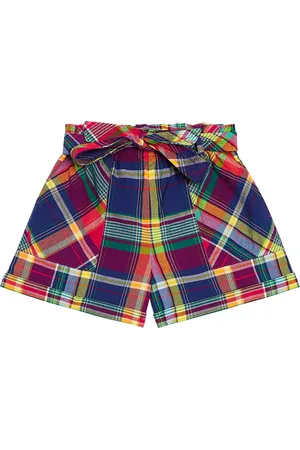 Ralph Lauren Checked cotton shorts