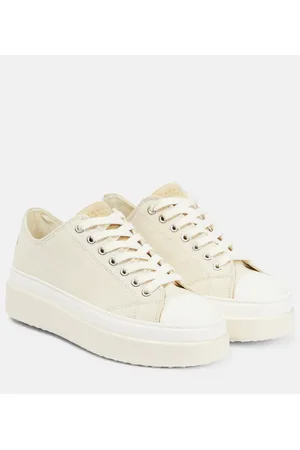 Isabel Marant Austen suede-trimmed sneakers