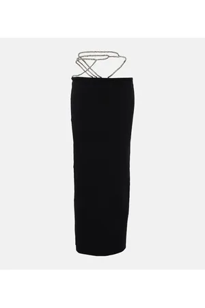 CHRISTOPHER ESBER Crystal-embellished maxi skirt