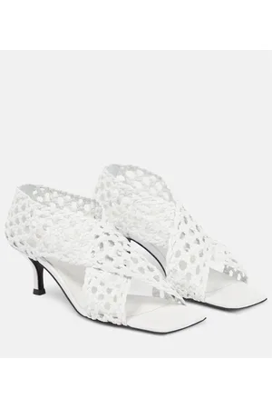 Totême Crochet and leather sandals