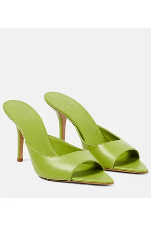 Gia Borghini Perni 04 Uni leather mules