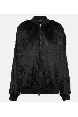 Tom Ford Faux-fur bomber jacket