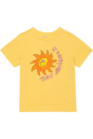 The Animals Observatory Rooster printed cotton T-shirt