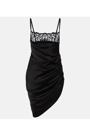 Jacquemus La Saudade brodÃ©e satin minidress