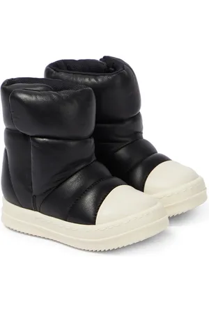 Rick Owens Baby Puffer leather boots